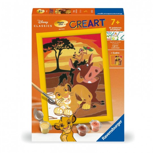 CreArt Kids 13x18cm : Disney Le Roi Lion - Ravensburger Ravensburger - 1