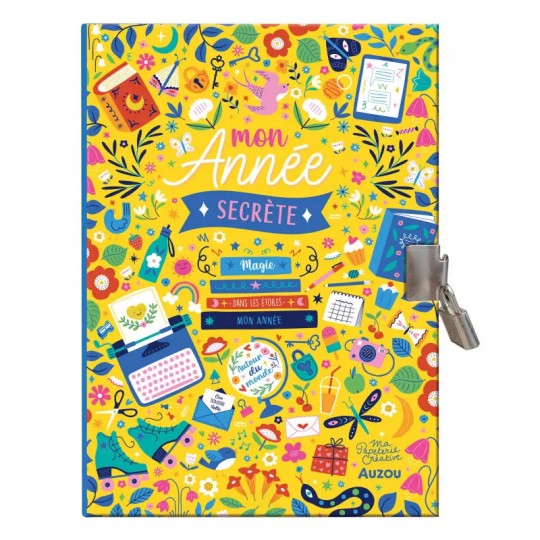 Ma papeterie créative : Mon carnet secret Mon Année Secrète - Auzou Auzou - 2