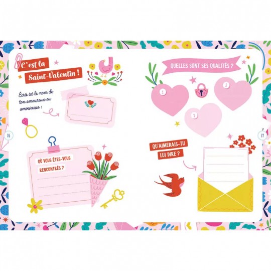 Ma papeterie créative : Mon carnet secret Mon Année Secrète - Auzou Auzou - 3