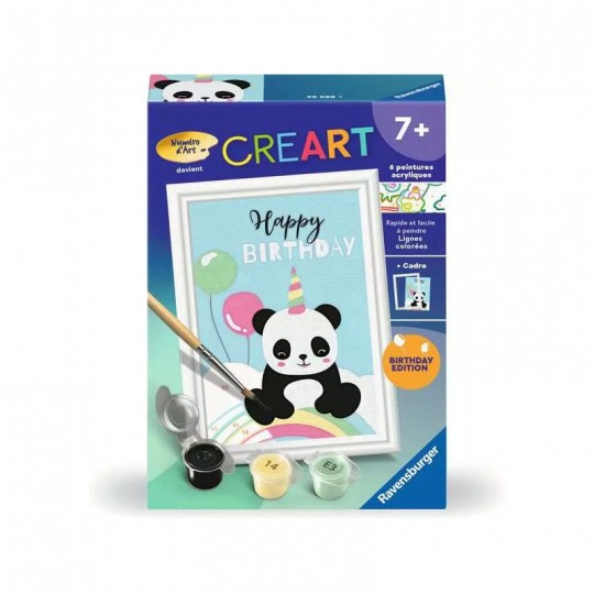 CreArt Kids 8x12cm : Happy Birthday - Ravensburger Ravensburger - 1