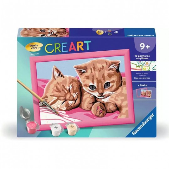 CreArt Kids 13x18cm : Chatons roux - Ravensburger Ravensburger - 1