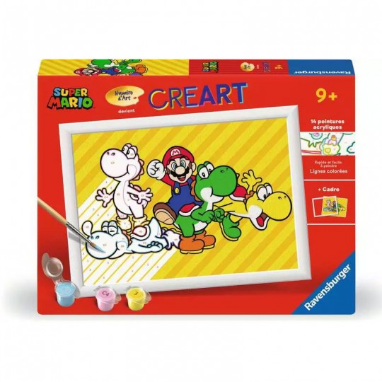 CreArt Kids 18x24cm : Mario - Ravensburger Ravensburger - 1