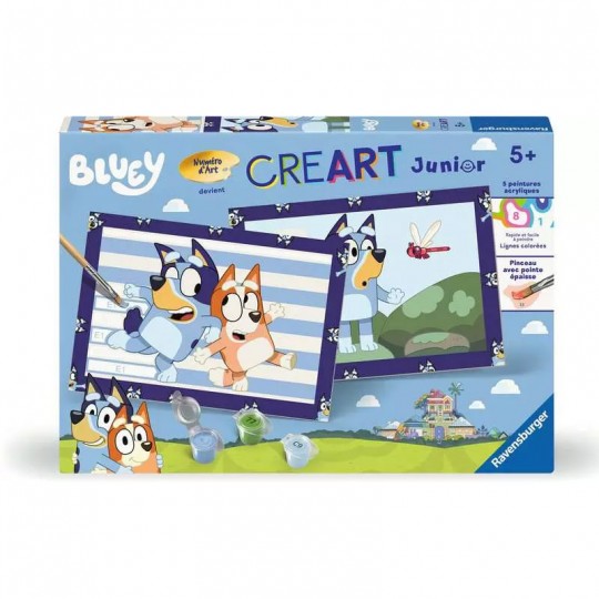 CreArt Junior 32x22cm : Bluey - Ravensburger Ravensburger - 1