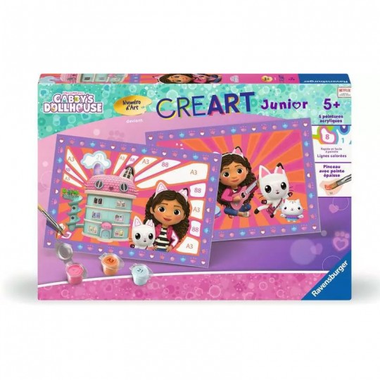 CreArt Junior 32x22cm : Gabby's - Ravensburger Ravensburger - 1
