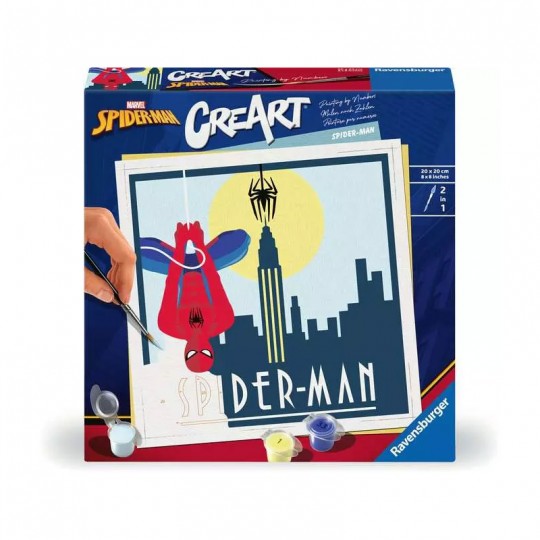 CreArt 20x20cm : Spider-Man - Ravensburger Ravensburger - 1