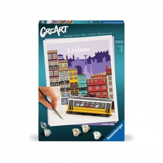 CreArt 24x30cm : Lisbon - Ravensburger Ravensburger - 1