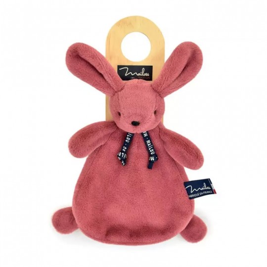 Doudou Lapin Dorlotin bois de rose - Maïlou Tradition Maïlou Tradition - 1