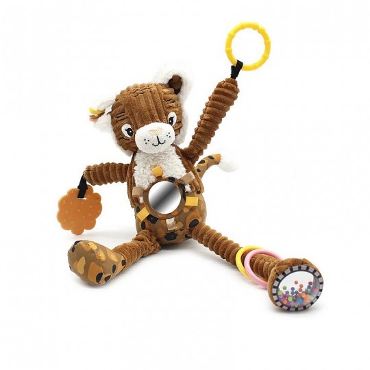 Peluche d'activités nomade Speculos le tigre - Les Déglingos Les Déglingos - 1