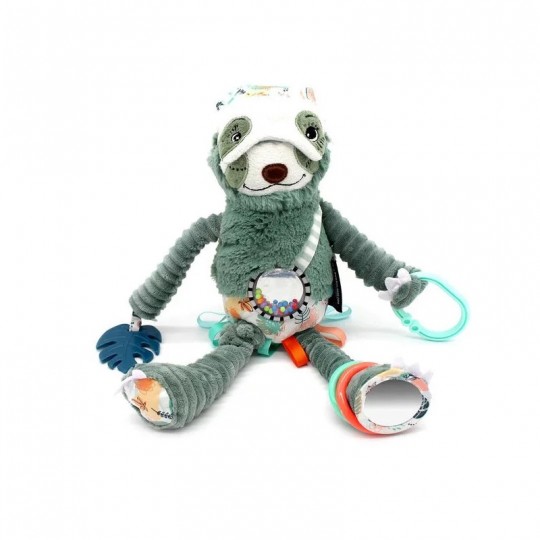 Peluche d'activités nomade Chillos le paresseux - Les Déglingos Les Déglingos - 1