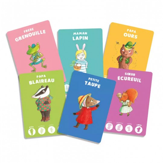 Mon premier jeu Petite Taupe : Jeu des 5 Familles - Auzou Auzou - 1