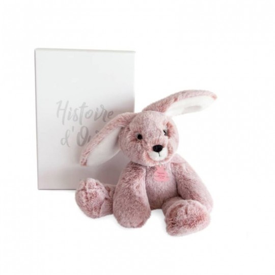 Les Sweety Mousse : Peluche Lapin Rose 25 cm Histoire d'Ours - 2