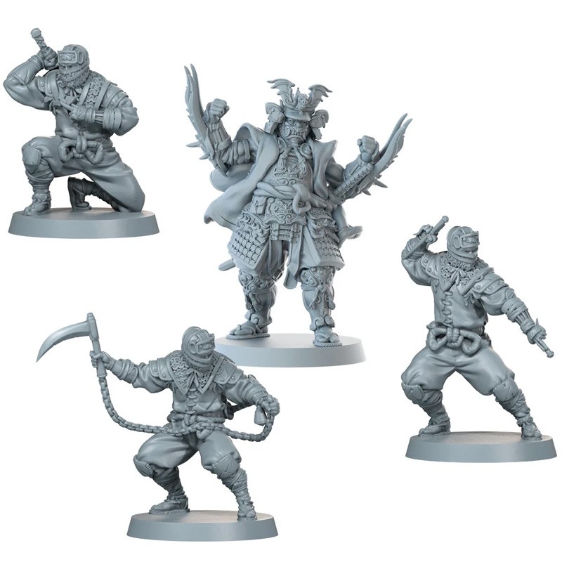 【ダイ】Zombicide セット Zombicide: White Death - Climbers & Terrorcotta Walkers Pack