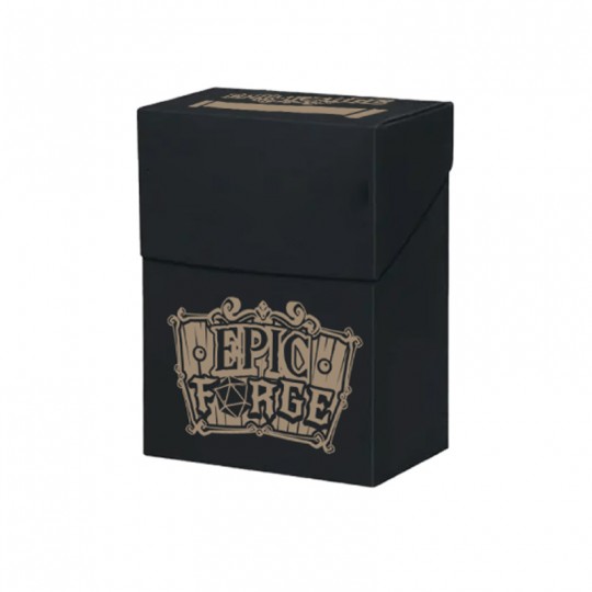 Deck Box 80 cartes Noir/Doré - Epic Forge Epic Forge - 1
