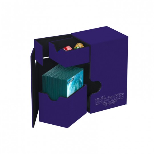 Double Deck Box 100 cartes et rangement Dés - Epic Forge Epic Forge - 1