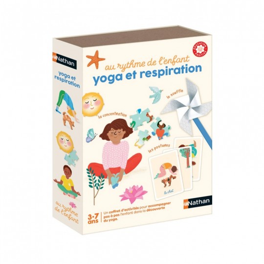 Au rythme de l'enfant : Yoga et respiration - Nathan Nathan - 1