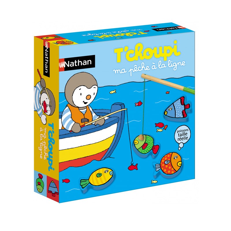Boite de Ma pêche à la ligne T'choupi - Nathan
