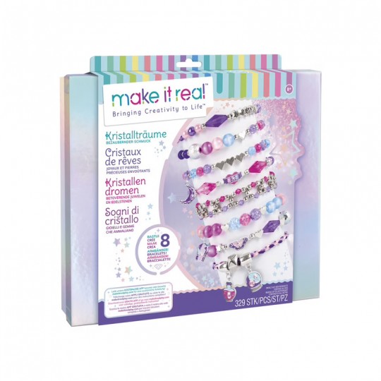 Make It Real : Coffret Bijoux Cristaux de Rêve Envoutants - Lansay Lansay - 1