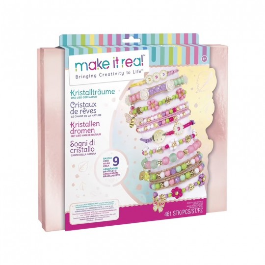 Make It Real : Coffret Bijoux Cristaux de Rêve Nature - Lansay Lansay - 1