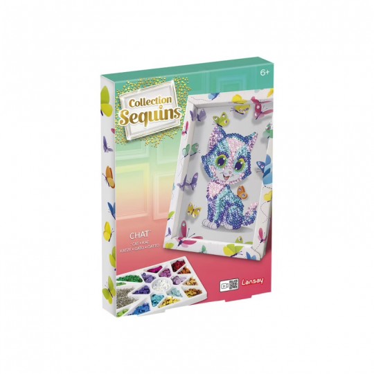 Collection Sequins : Chat - Lansay Lansay - 1