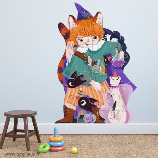 Puzzle Maxi Géant 36 pcs Pio le magicien - Djeco Djeco - 2