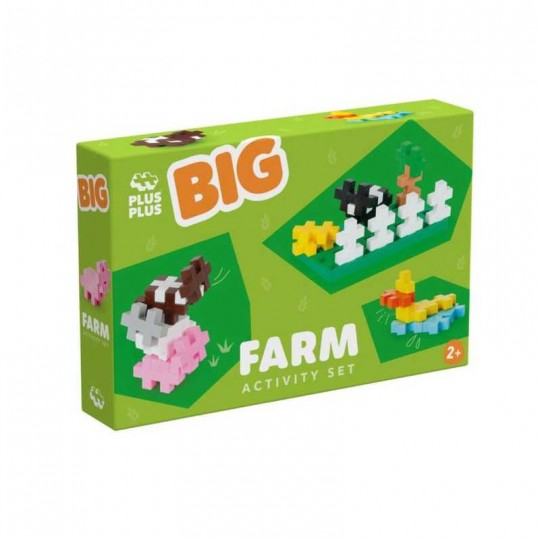 Set activité BIG Ferme 40 pcs - Plus Plus Plus Plus - 1