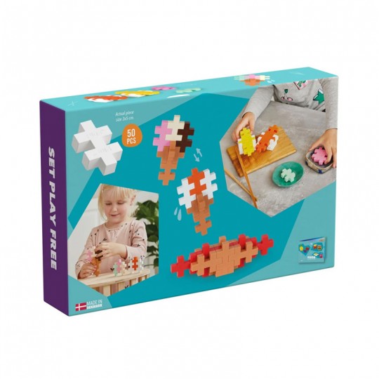 Set activité BIG Foodies 50 pcs - Plus Plus Plus Plus - 2