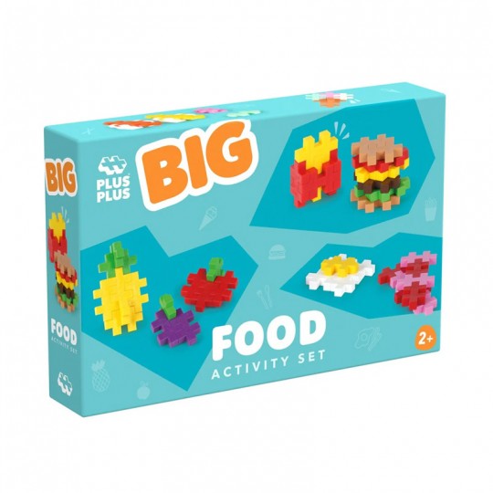 Set activité BIG Foodies 50 pcs - Plus Plus Plus Plus - 1