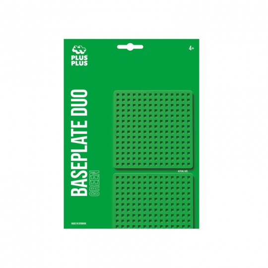 Bases de construction x 2 verte - Plus Plus Plus Plus - 2