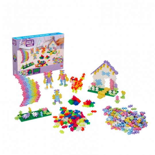 Kit découverte Pastel & Néon 600 Pcs - Plus Plus Plus Plus - 2