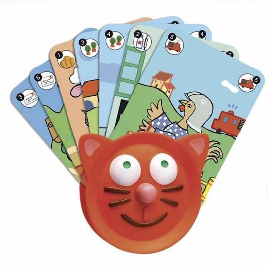 Porte Cartes - Chat Djeco - 2