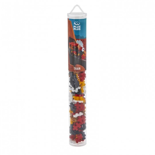 Tube Train 100 Pcs - Plus Plus Plus Plus - 1