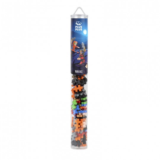 Tube Ninjas 100 Pcs - Plus Plus Plus Plus - 1