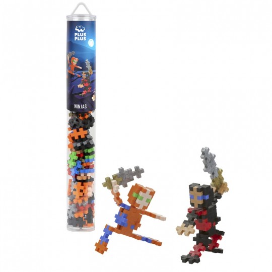 Tube Ninjas 100 Pcs - Plus Plus Plus Plus - 2