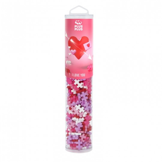 Méga tube I love you 240 Pcs - Plus Plus Plus Plus - 1
