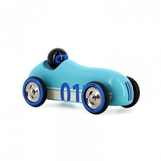 Voiture en bois Old sport Compet' Turquoise - Vilac Vilac - 1