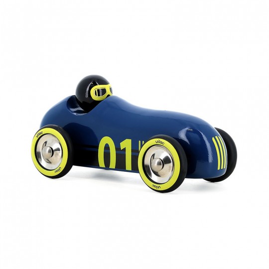 Voiture en bois Old sport Compet Bleu nuit - Vilac Vilac - 1