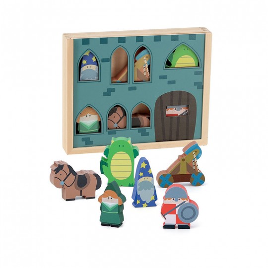 Figurines en bois Mes histoires de Château-fort - Vilac Vilac - 2