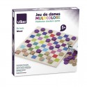 Jeu de Dames multicolore en bois - Vilac Vilac - 1 Jeu de Dames multicolore en bois - Vilac Vilac - 1