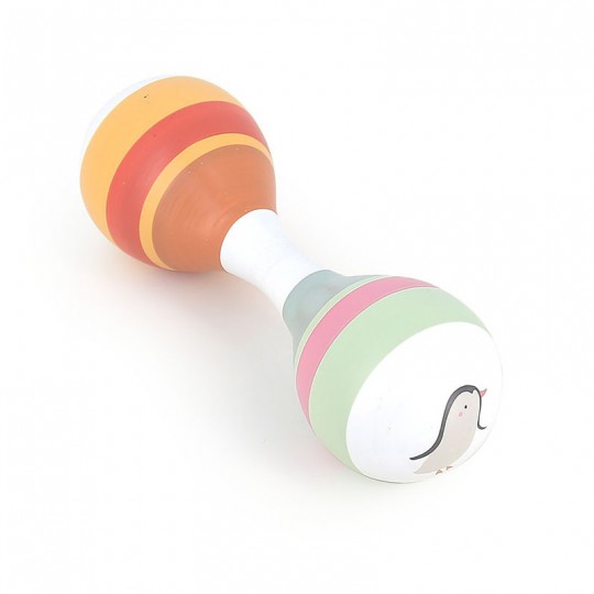 Maracas en bois Les animaux du monde Sarah Betz - Vilac Vilac - 1