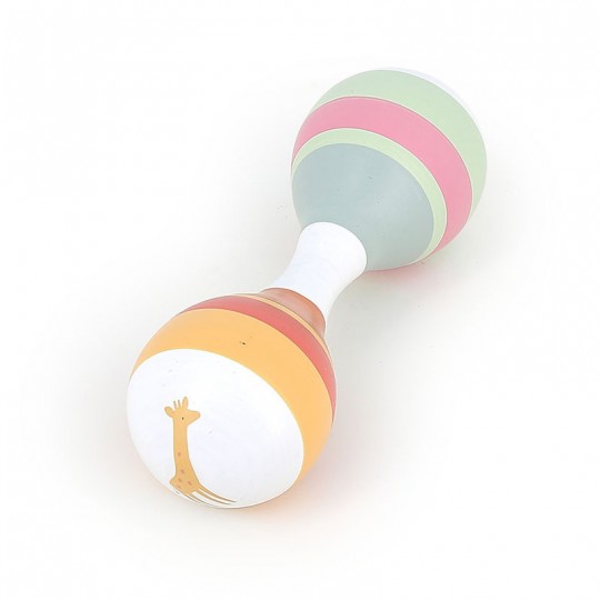 Maracas en bois Les animaux du monde Sarah Betz - Vilac Vilac - 2