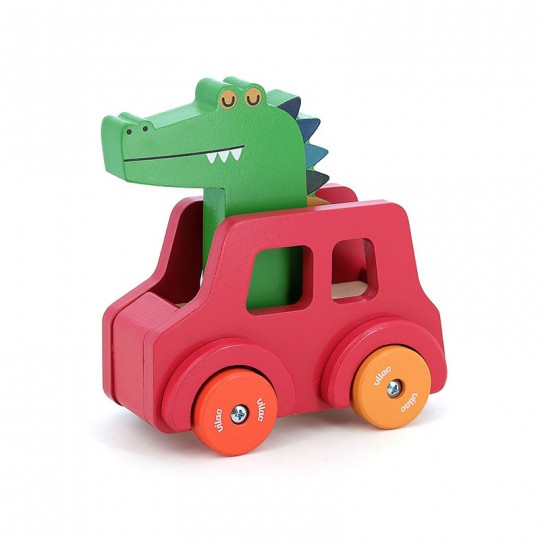 Voiture klaxon Le crocodile Andy Westface - Vilac Vilac - 1