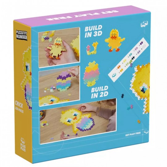 Puzzle Poussin 250 Pcs - Plus Plus Plus Plus - 4