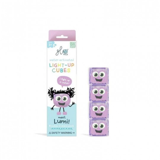 Cubes lumineux violets Lila - Glo Pals Glo Pals - 1