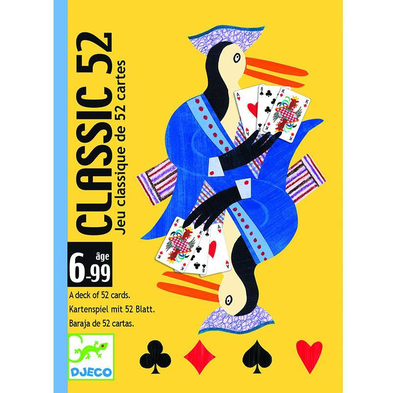 Boite de Classic 52 - Jeu de 52 cartes Classique
