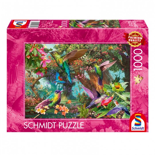 Puzzle 1000 pcs Jeu de couleurs du Colibri - Schmidt Schmidt - 1