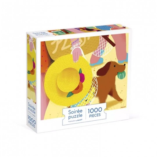 Puzzle 1000 pcs Sortie à la plage - Janod Janod - 1