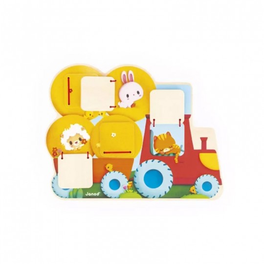 Cache-Cache dans le tracteur Ferme - Janod Janod - 2