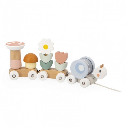 Train à Tirer Escargot Sweet Cocoon - Janod Janod - 1