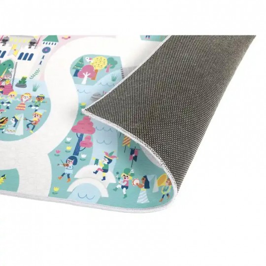 Tapis avec circuit Royaume Enchanté Cross Roads - Janod Janod - 2