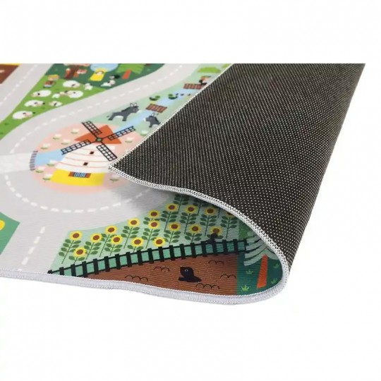 Tapis avec circuit Campagne Cross Roads - Janod Janod - 1